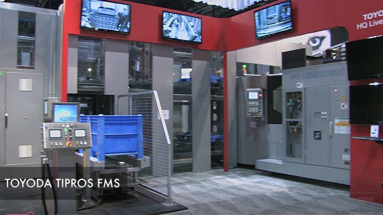 FH630SX Horizontal Machining Center with TIPROS FMS